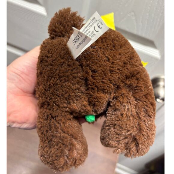 Daisy Bear Plush Yellow Bow & Daisy Brown Stuffed Animal Edible Arrangement - Picture 5 of 7